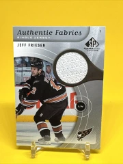 2005-06 SP Game Used Authentic Fabrics #AF-JF Jeff Friesen Jersey